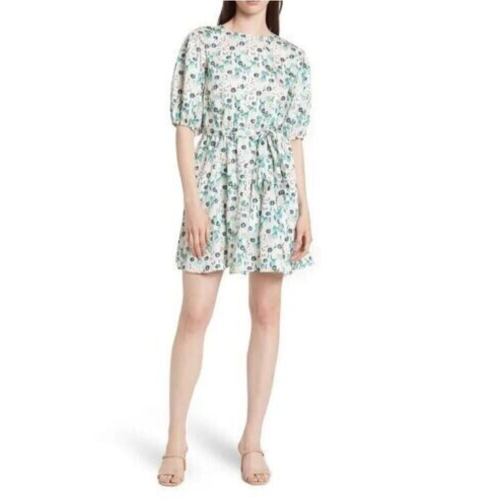 NWT Melloday Floral Print Open Back Dress Size S